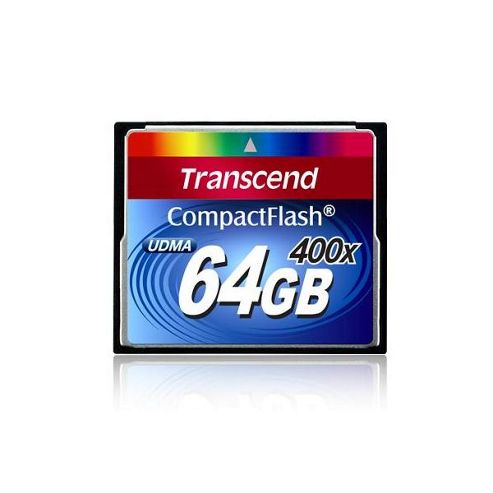 Image of Transcend 64gb 400x Compact Flash Card