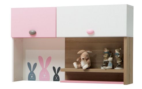 Image of Newjoy Pink Bunny Children S Study Desk Top Unit