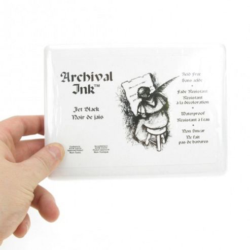 Image of Jet Black - Jumbo Archival Pad
