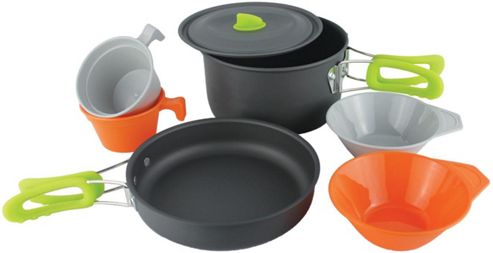 Image of Yellowstone Aluminium Cumbria Cook Set Graphite