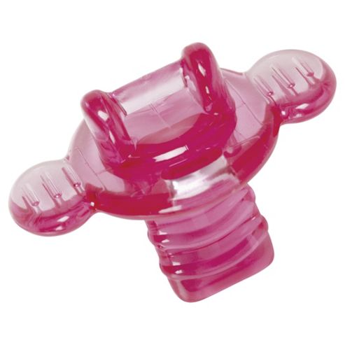 Image of Dr Brown's Transistion Teether 'orthees' - Pink