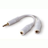 Belkin F8V234EA Speaker and Headphone Splitter - White