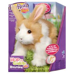 FurReal Hop N Cuddle Bunny - Tan