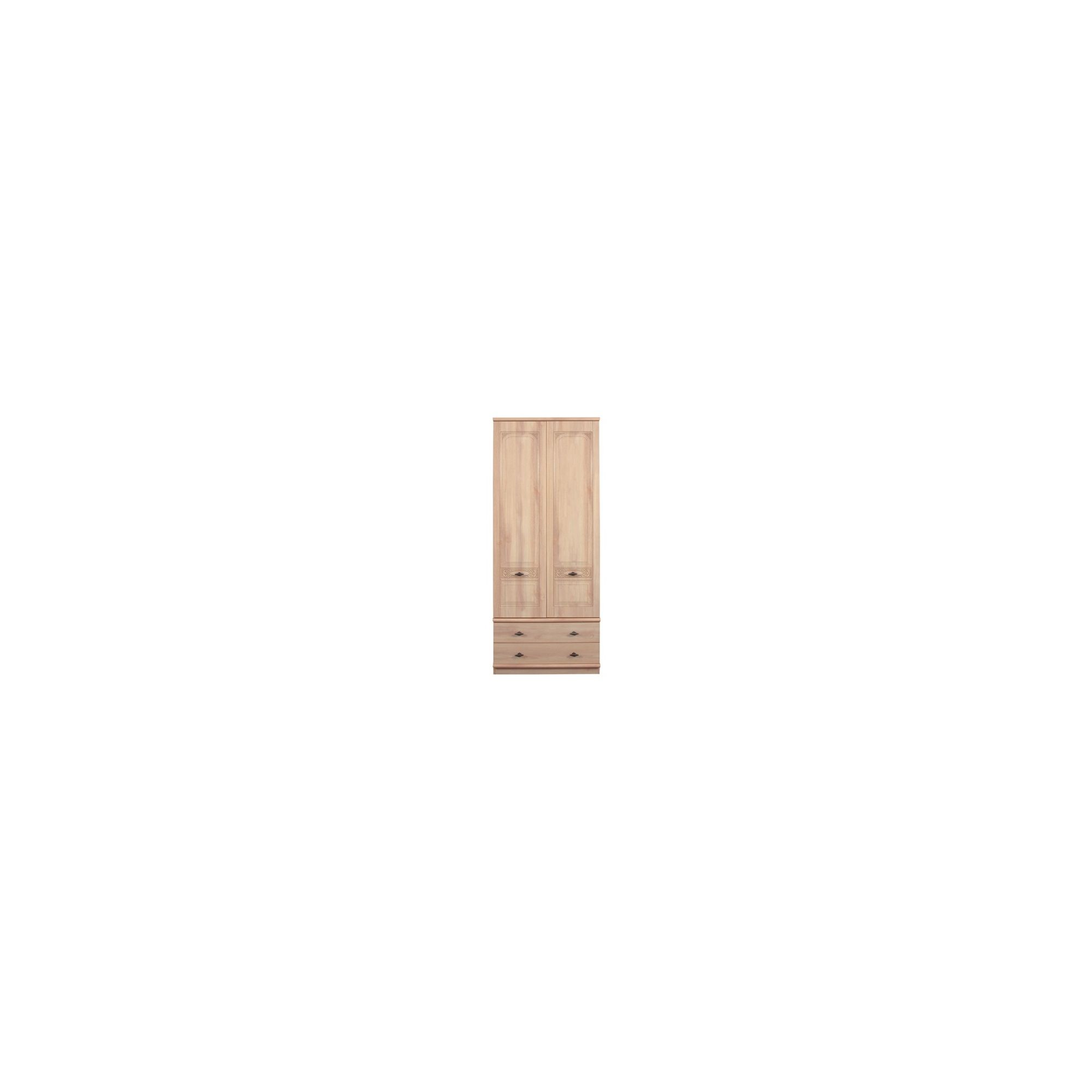 Caxton Florence Combination Wardrobe in Washed Oak Effect at Tesco Direct