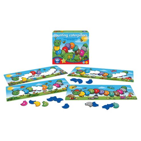 Image of Orchard Toys Caterpillars Counting Game
