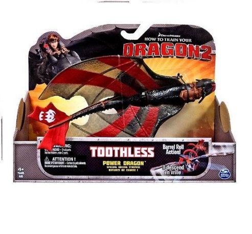 Image of Dreamworks How To Train Your Dragon 2 Toothless Power Dragon With Barrel Roll Action