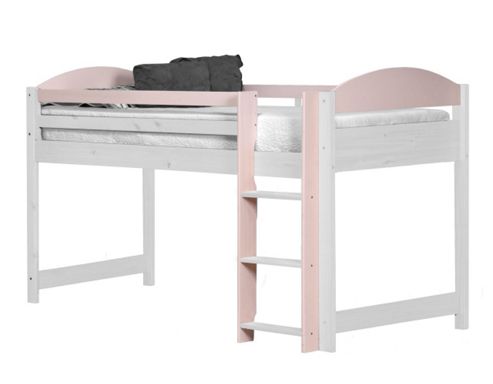 Image of Maximus Mid Sleeper White With Pink Details