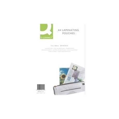 Image of Q-connect Laminating Pouch A5 100micron Pack Of 100 Kf04107