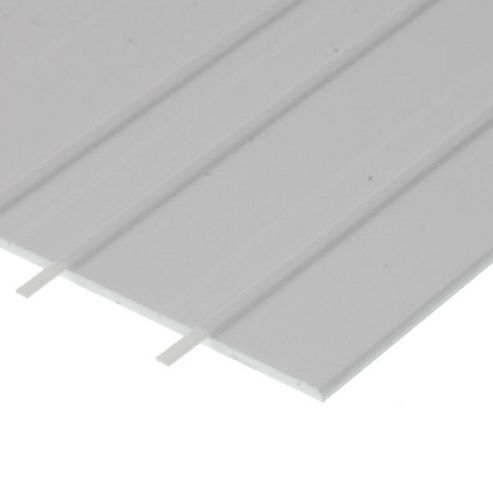 Image of Evergreen Styrene Metal Roofing 12.7mm (1/2") Spacing