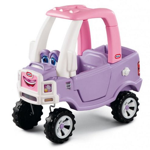 Image of Little Tikes Cozy Truck Princess Ride-on Car