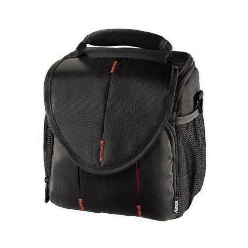 Image of Hama Canberra 120 Camera Bag - Black/red 103674