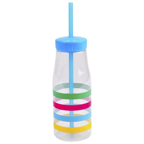 Image of Tesco Picnic Retro Milk Bottle Tropic Stripe