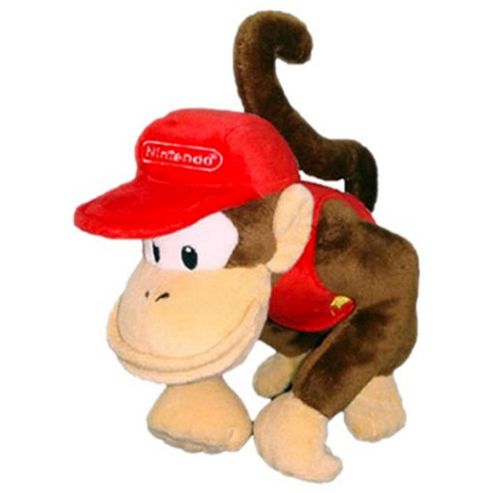 Image of Official Nintendo Mario Plush Series Stuffed Toy - 8" Diddy Kong