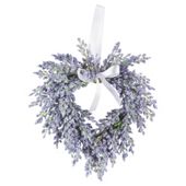 Tesco Lavender Heart Wreath