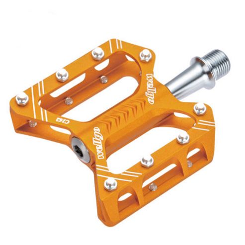Image of Wellgo C162 Trekking Cnc Platform Sealed Pedal - Gold
