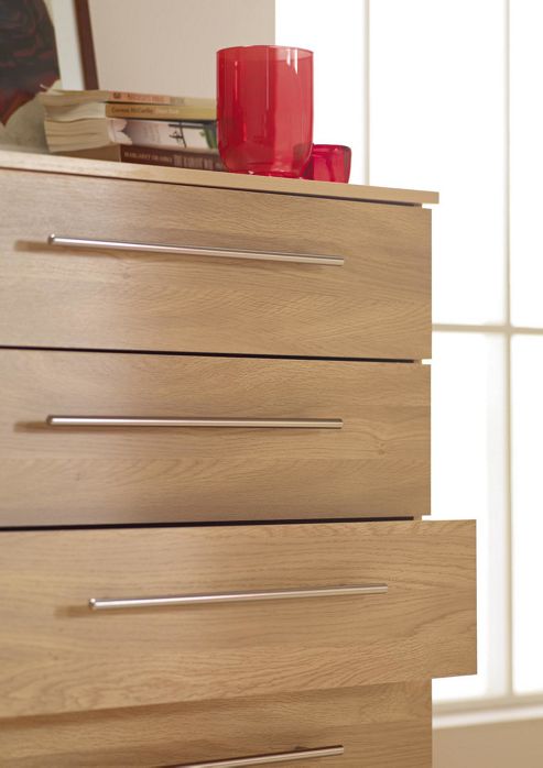 Image of Ideal Furniture Budapest 7 Drawer Chest - Beech