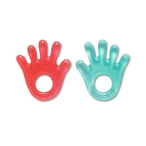 Image of Mothercare Water Filled Hand Teether- 2 Pack