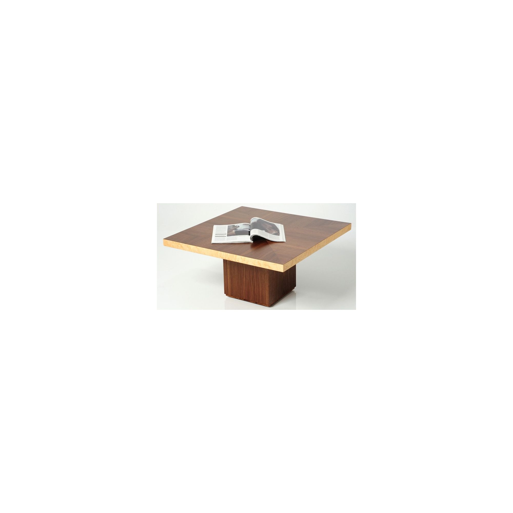 Trefurn Tablet Coffee Table - Black Walnut and Birds Eye Maple at Tesco Direct