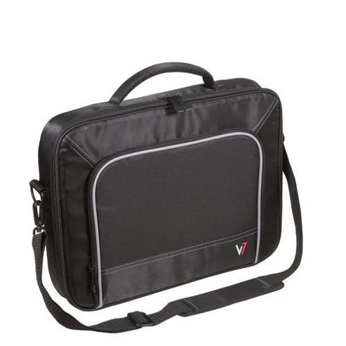 Image of V7 Professional Frontloader 17 Inch Laptop Case (black)