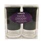 Sabichi Glass Salt and Pepper Set in Black
