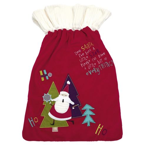 Image of Mamas papas Supersize Sack Traditional Xmas