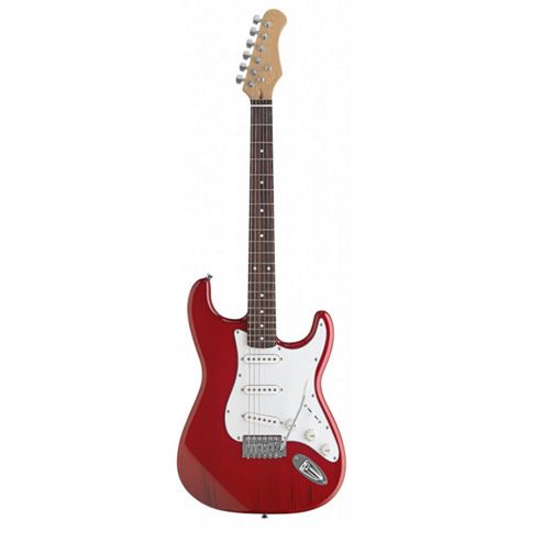 Image of Rocket Standard Electric Guitar - Trans Red