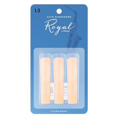 Image of Rico Royal 1 1/2 Alto Sax Reeds (x3)