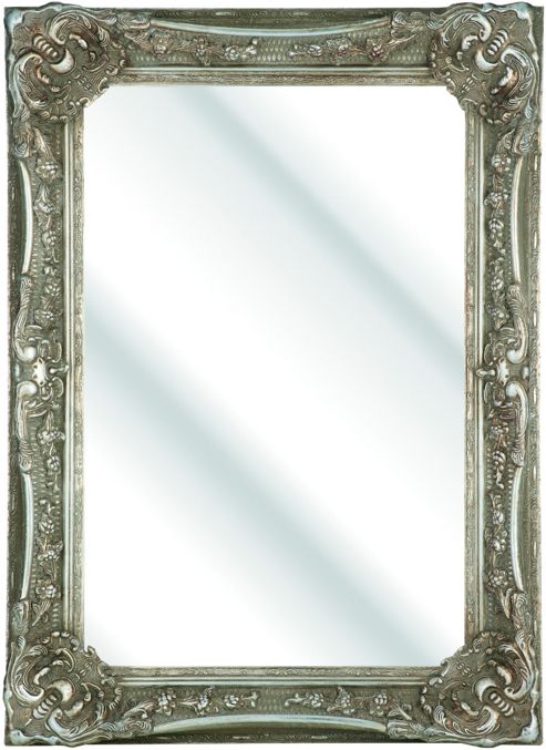 Image of D & J Simons Berkshire Mirror - Silver - 119.5cm H X 94cm W