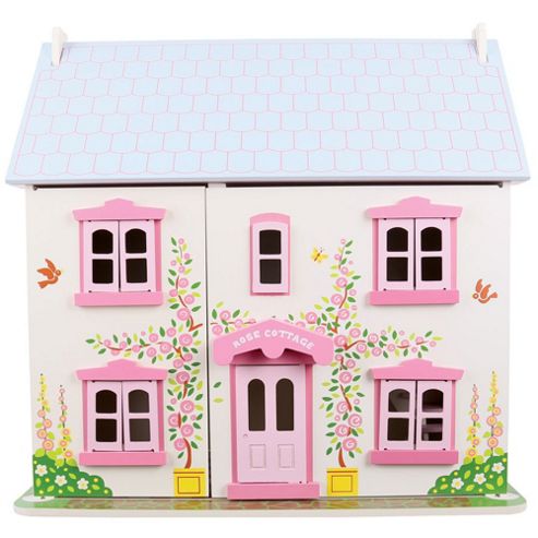 Image of Bigjigs Toys Jt101 Heritage Playset Rose Cottage