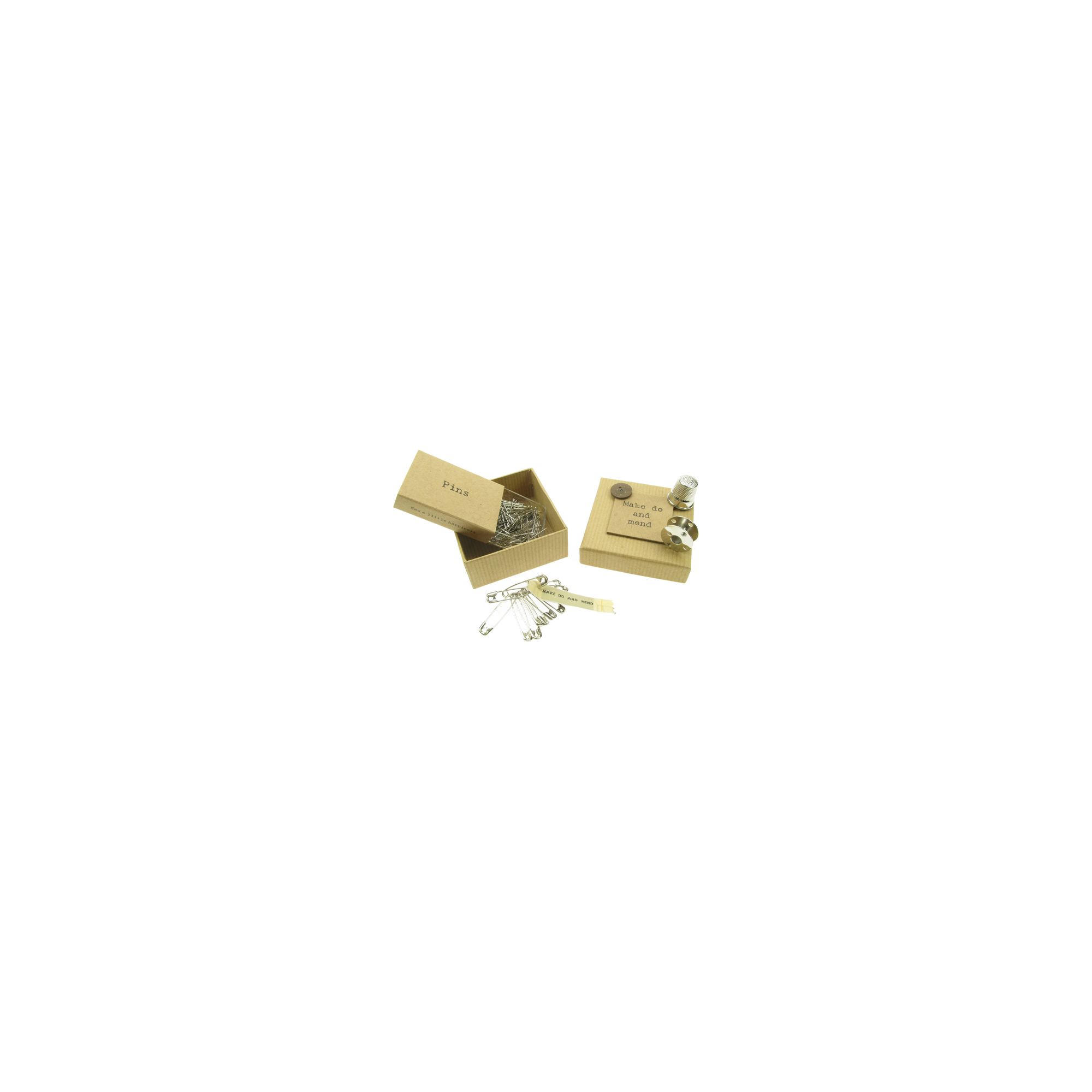 Brown Box Sewing Kit Make do and mend