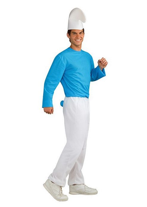 Image of Smurf - Adult Costume Size: 44-46
