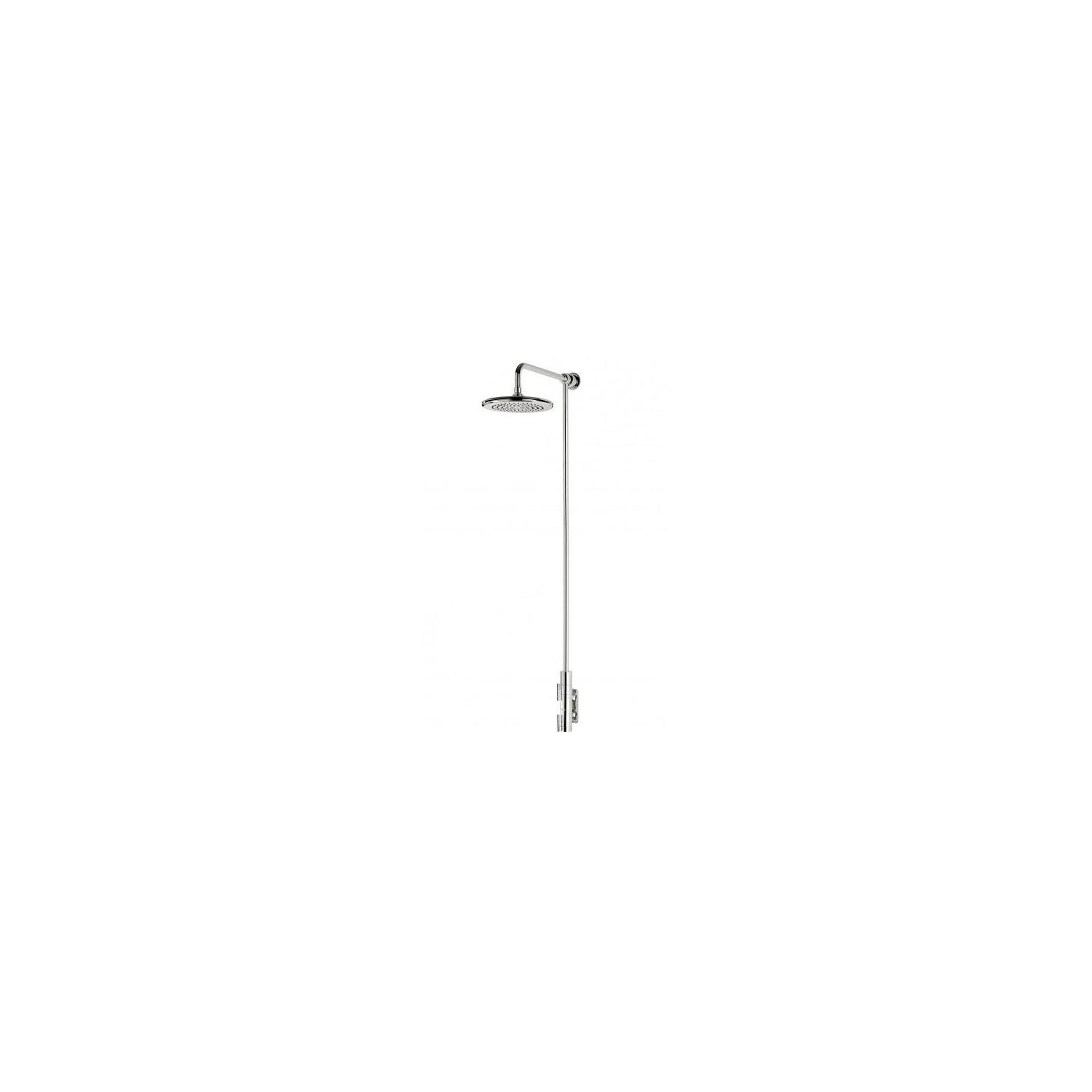Triton Thames Vertical Thermostatic Bar Mixer with Fixed Showerhead Chrome at Tesco Direct