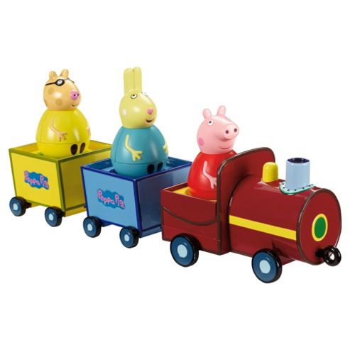 Image of Peppa Pig - Weebles Peppas Wobbily Train