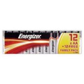 Energiser ENGAA1212 Aa Battery Pack 12 + 12 Foc