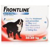 Frontline Spot On (Extra Large Dog 40-60kg) [6 pack]