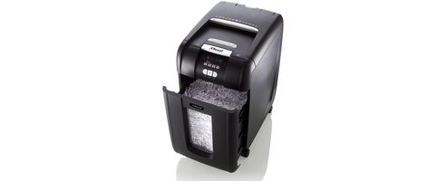 Image of Rexel Auto Plus 250x Shredder Black 2103250