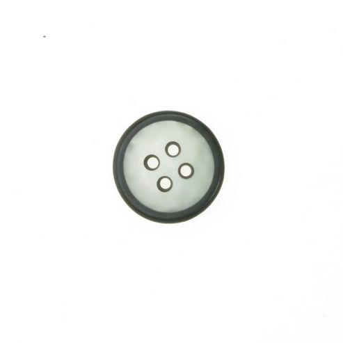 Image of Dill Buttons 28mm Two Tone Black