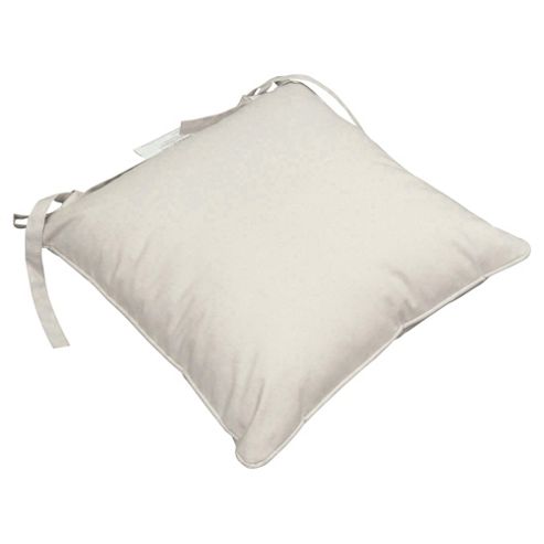 Image of Tesco Garden Chair Cushion 2 Pack, Cream