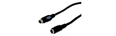 Image of Nikkai S-video Svhs Video Extension Cable Lead 5m