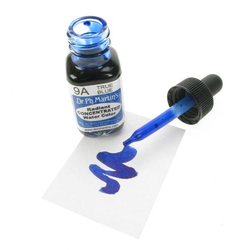 Image of Dr. Ph. Martin's Radiant Concentrated Watercolours - True Blue