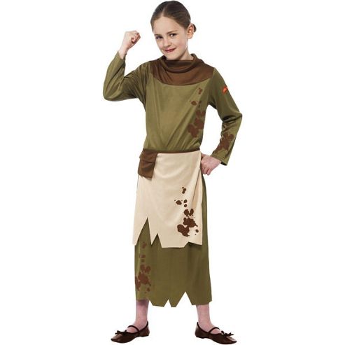 Image of Horrible Histories Peasant Girl - Child Costume 8-10 Years