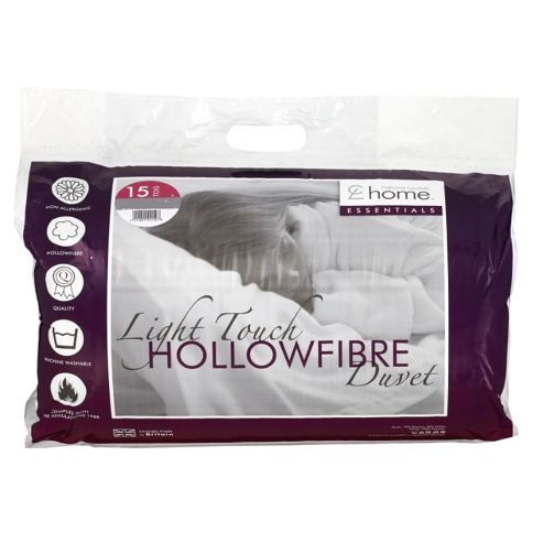 Image of Catherine Lansfield Home Essentials 15 Tog Quilt Hollowfibre Quilt - Single