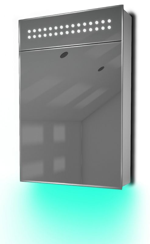 Image of Ambient Demist Bathroom Cabinet With Sensor & Internal Shaver Socket K73t