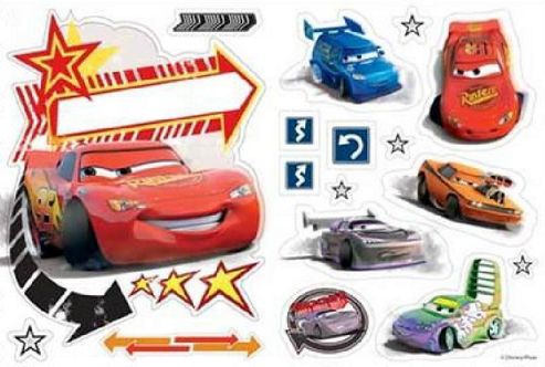 Image of Disney Cars Door Name Sticker