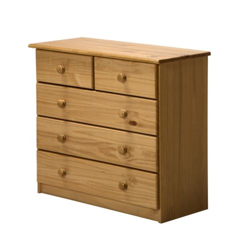 Image of Verona Drawer Chest 3 + 2 Colour Antique