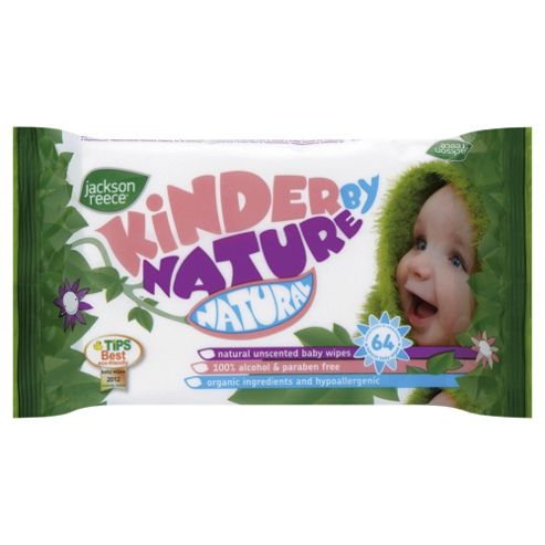 Image of Jackson Reece Nat Unscented Baby Wipes 64