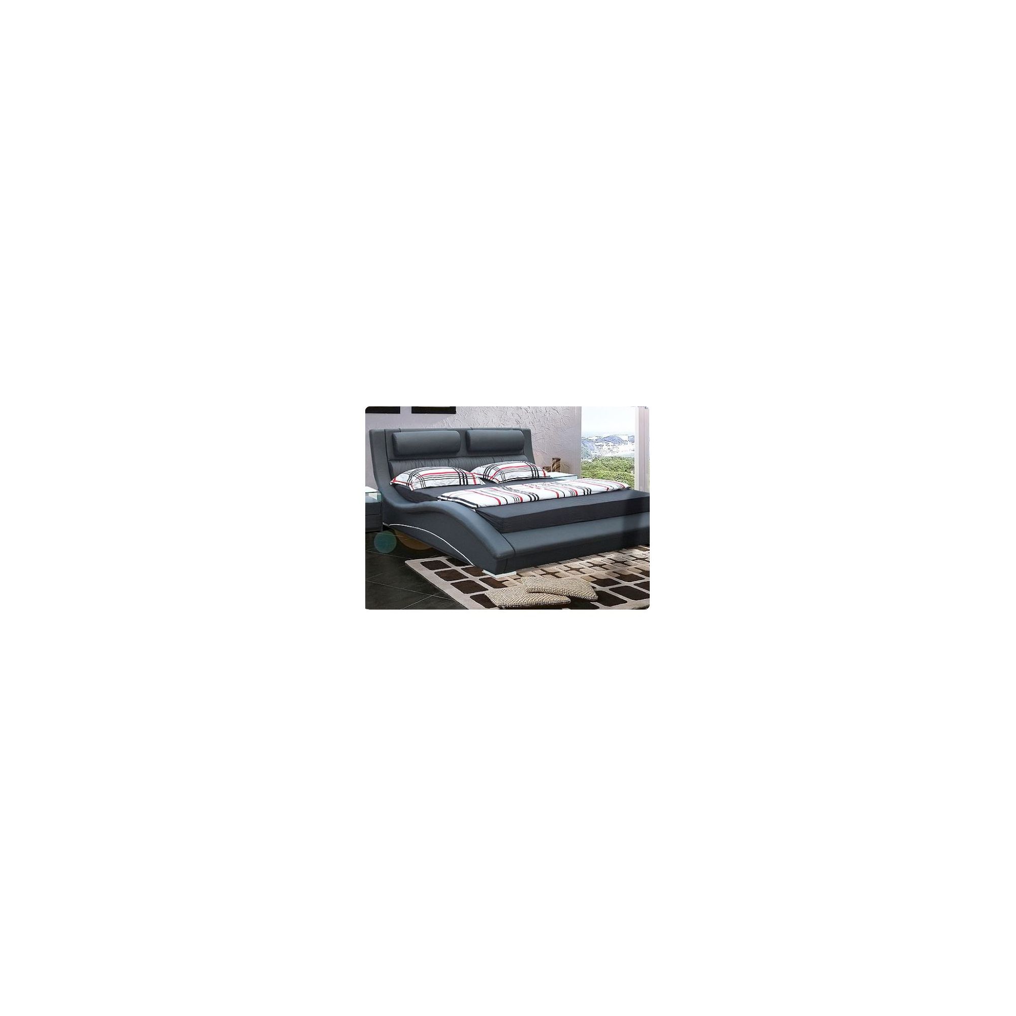 Alpha furniture Florence Italian Bed - Double - White at Tesco Direct