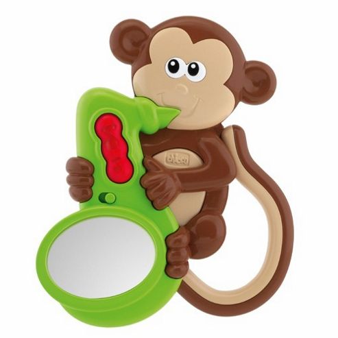 Image of Chicco Baby Musical Rattle (monkey)