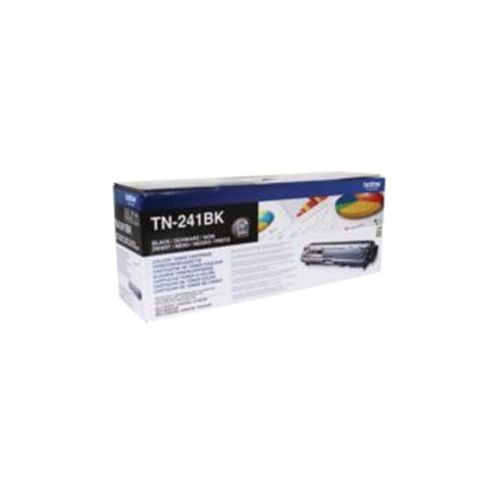 Image of Brother Tn-241bk (yield 2,500 Pages) Black Toner Cartridge