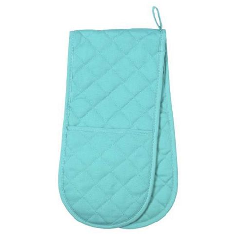 Image of Now Designs Colour Centre Double Oven Glove, Bali Blue